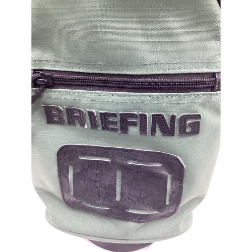BRIEFING (ブリーフィング) キャディバッグ 2024年モデル 8.5型 4分割 オリーブ CR-9 FD RIP
