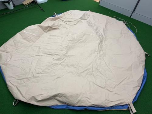 Nordisk (ノルディスク) モノポールテント 底面中央1mm程度の小穴有 アスガルド7.1 デニム