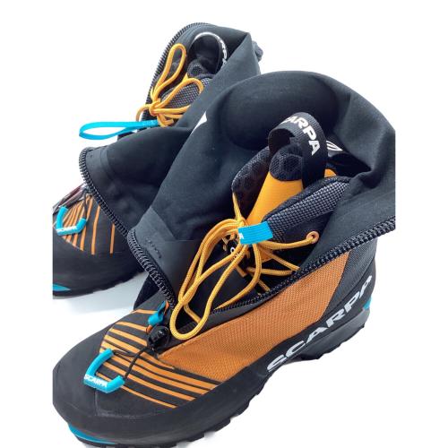 SCARPA (スカルパ) ファントムテックHD 厳冬期用 トレッキングシューズ 87426-210 元箱有 メンズ EU40(約25cm) ブラック×オレンジ