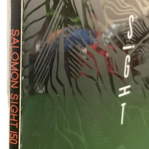 SALOMON (サロモン) SIGHT スノーボード 20-21モデル 150cm ブラック