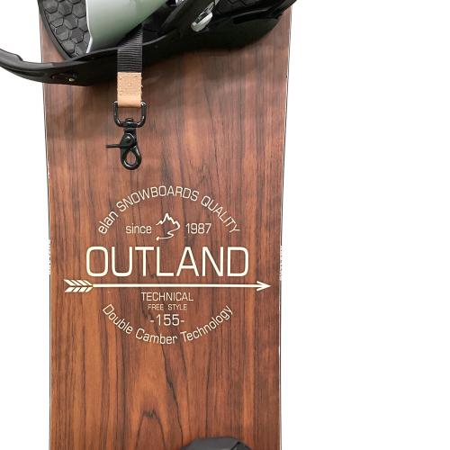 ELAN (エラン) OUTLAND スノーボード 21-22モデル 木目調 155cm