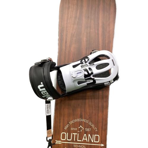 ELAN (エラン) OUTLAND スノーボード 21-22モデル 木目調 155cm