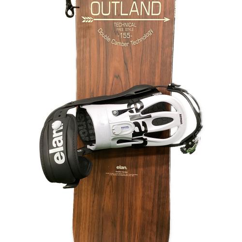 ELAN (エラン) OUTLAND スノーボード 21-22モデル 木目調 155cm