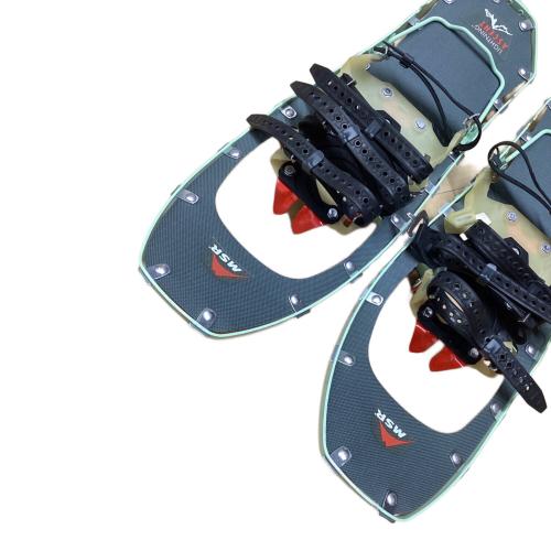 MSR (エムエスアール) スノーシュー 22インチ グレー×グリーン LIGHTNING ASCENT