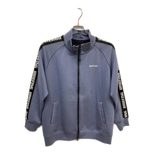 BRIEFING (ブリーフィング) ゴルフウェア(トップス) BRG233M57 ウォーム サイドロゴ ライン ブルゾン メンズ SIZE XL ブルーネイビー