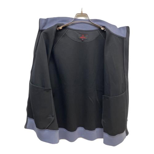 BRIEFING (ブリーフィング) ゴルフウェア(トップス) BRG233M57 ウォーム サイドロゴ ライン ブルゾン メンズ SIZE XL ブルーネイビー