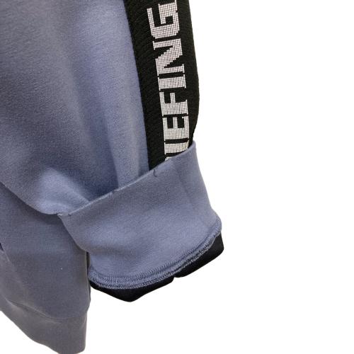 BRIEFING (ブリーフィング) ゴルフウェア(トップス) BRG233M57 ウォーム サイドロゴ ライン ブルゾン メンズ SIZE XL ブルーネイビー
