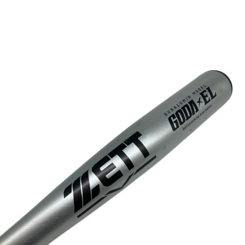 ZETT (ゼット) GODA-EL 軟式バット BAT301825 82.5cm シルバー