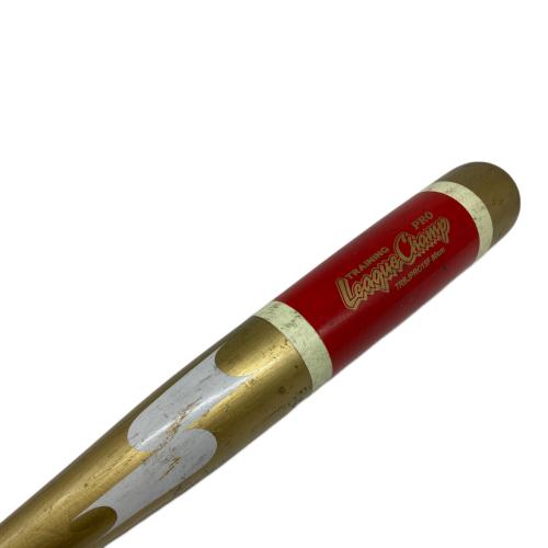 SSK (エスエスケー) League Champ トレーニング プロ バット TRBJPRO15F 80cm ゴールド×レッド