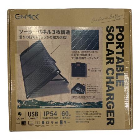 GIMMICK (ギミック) ソーラーパネル gm-sp60 最大60W ポータブル