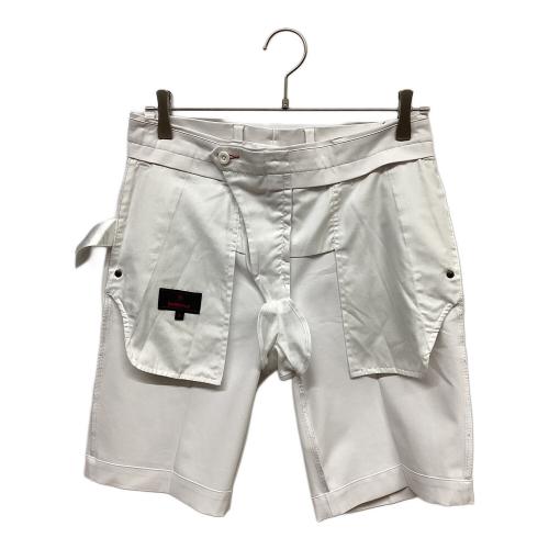 BRIEFING (ブリーフィング) ハーフパンツ ゴルフウェア(パンツ) BRG231M65 MS SUMMER BASIC SHORT PANTS メンズ SIZE S ホワイト
