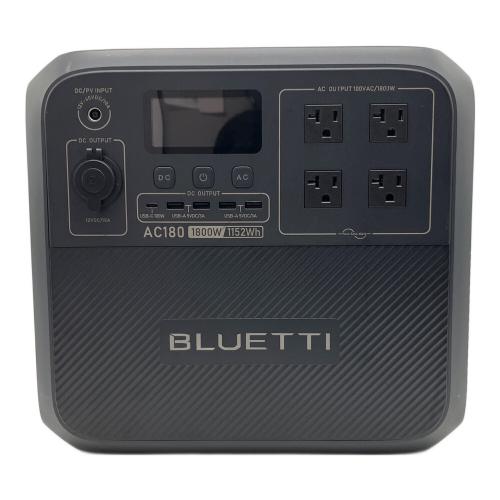 BLUETTI (ブルーティ) ポータブル電源 AC180 ※通電確認済