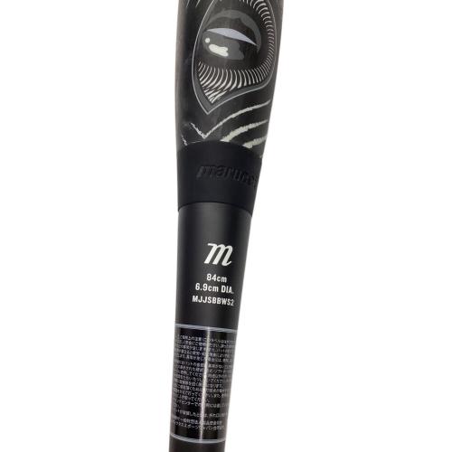 marucci (マルーチ) ワニクラッシャー スピード 軟式バット MJJSBBWS2 バットケース付 84cm/6.9cmDIA ブラック