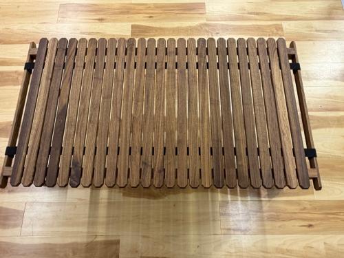 NORAs (ノラズ) アウトドアテーブル ウッド ウッドロールテーブル 1100