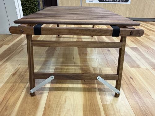 NORAs (ノラズ) アウトドアテーブル ウッド ウッドロールテーブル 1100