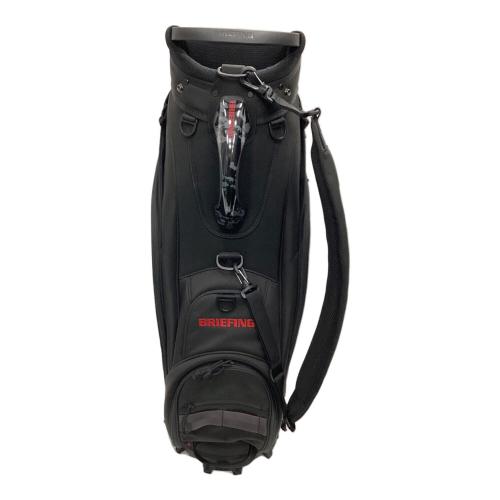 BRIEFING (ブリーフィング) キャディバッグ 9.5口径 4分割 ブラック×レッド CR-5