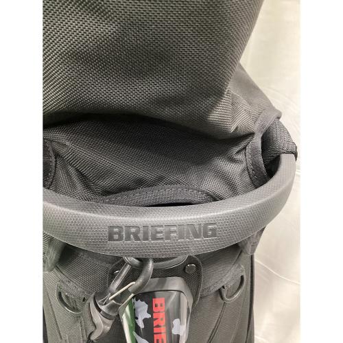 BRIEFING (ブリーフィング) キャディバッグ 9.5口径 4分割 ブラック×レッド CR-5