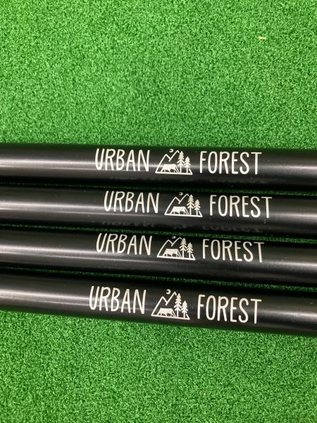 URBAN FOREST (アーバンフォレスト) ポール 4本セット ブラック