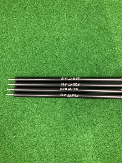 URBAN FOREST (アーバンフォレスト) ポール 4本セット ブラック MAX180cm