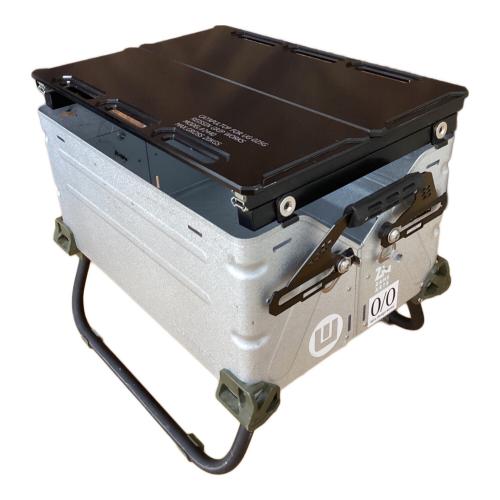 Snow peak (スノーピーク) 収納ケース UG-025G ハンドルプレート・レッグカスタム シェルフコンテナ 25