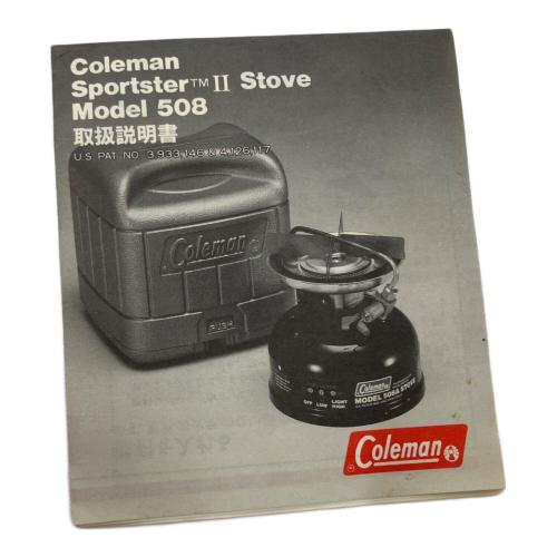 Coleman (コールマン) スポーツスターⅡ ガソリンシングルバーナー 508A ※動作確認済