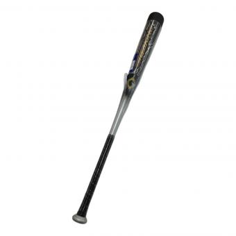 MIZUNO (ミズノ) ビヨンドマックスギガキングミドル 軟式バット 1CJBR13584 ケース(保管時のヨゴレ有)付  84cm ブラック×シルバー