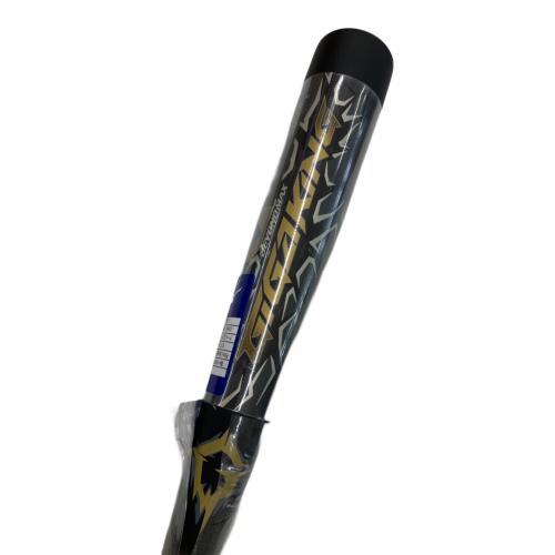 MIZUNO (ミズノ) ビヨンドマックスギガキングミドル 軟式バット 1CJBR13584 ケース(保管時のヨゴレ有)付  84cm ブラック×シルバー