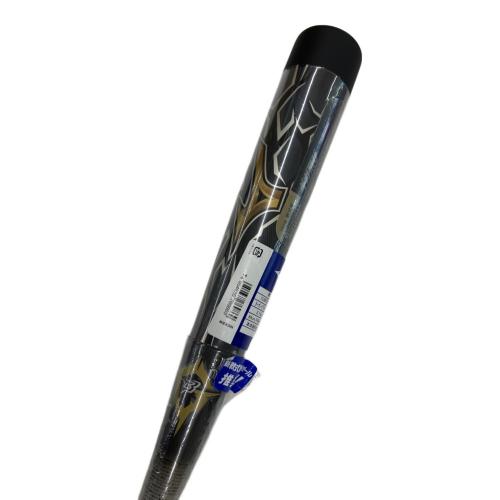 MIZUNO (ミズノ) ビヨンドマックスギガキングミドル 軟式バット 1CJBR13584 ケース(保管時のヨゴレ有)付  84cm ブラック×シルバー