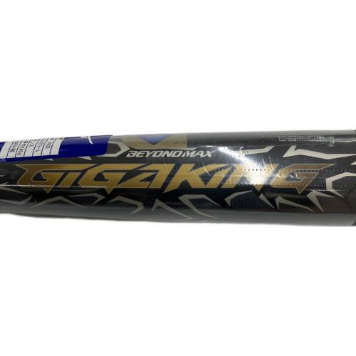 MIZUNO (ミズノ) ビヨンドマックスギガキングミドル 軟式バット 1CJBR13584 ケース(保管時のヨゴレ有)付  84cm ブラック×シルバー