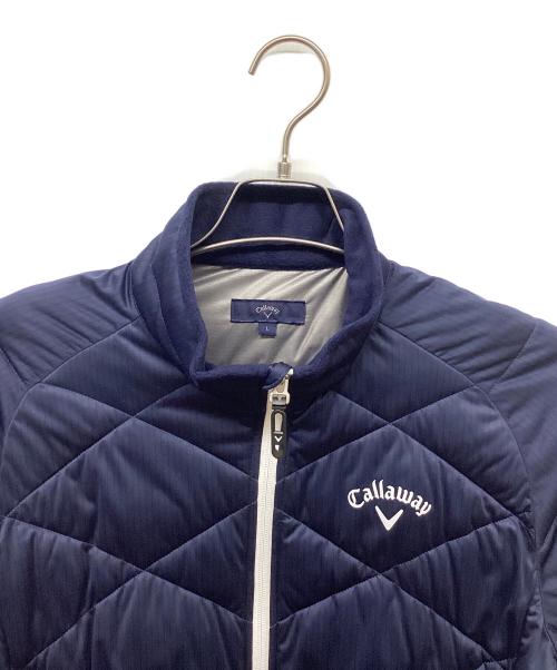 Callaway (キャロウェイ) アウター ゴルフウェア(トップス) C22215105 スターストレッチ中綿ブルゾン メンズ SIZE L ネイビー