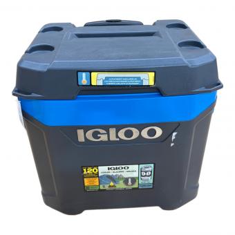 iGloo (イグルー) マックスコールド ラティテュード クーラーボックス 62QT/58L グレー×ブルー
