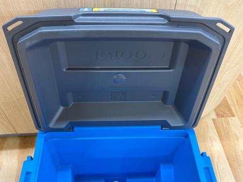 iGloo (イグルー) マックスコールド ラティテュード クーラーボックス 62QT/58L グレー×ブルー