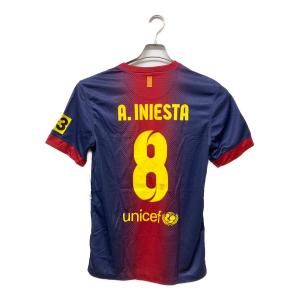 バルセロナ サッカーユニフォーム 478323 12-13 ホームユニフォーム メンズ SIZE S ネイビー×レッド