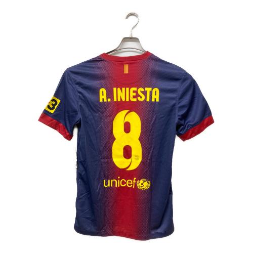 バルセロナ サッカーユニフォーム 478323 12-13 ホームユニフォーム メンズ SIZE S ネイビー×レッド