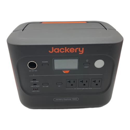 Jackery (ジャクリ) Explorer 1000 ポータブル電源 JE-1000D キズ・ヨゴレ有 動作確認済