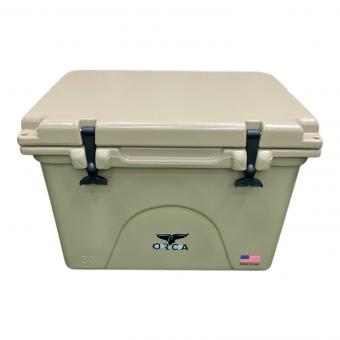 ORCA (オルカ) ハードクーラーボックス クーラーボックス 58QT/55L タン