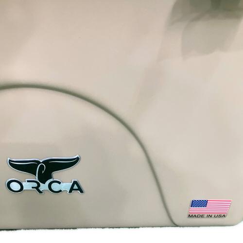 ORCA (オルカ) ハードクーラーボックス クーラーボックス 58QT/55L タン