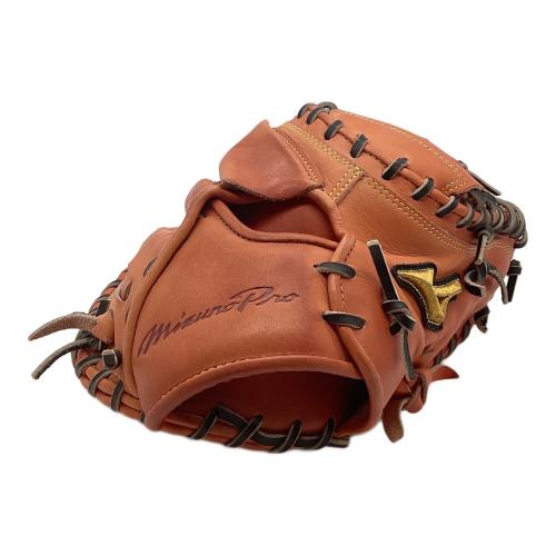 MIZUNO (ミズノ) 號 新形状ミット CBバック型 捕手用 硬式グローブ 1AJCH99710 @ ブラウン