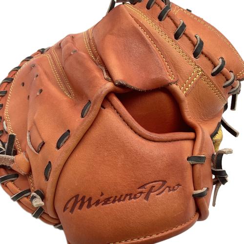 MIZUNO (ミズノ) 號 新形状ミット CBバック型 捕手用 硬式グローブ 1AJCH99710 @ ブラウン
