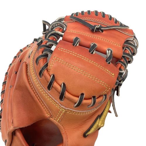 MIZUNO (ミズノ) 號 新形状ミット CBバック型 捕手用 硬式グローブ 1AJCH99710 @ ブラウン