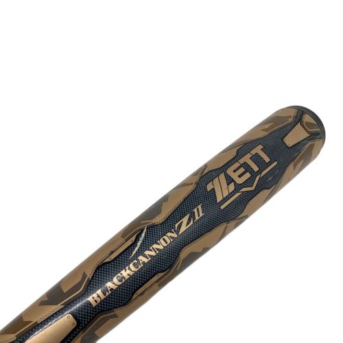 ZETT (ゼット) BLACKCANNON ZⅡ 軟式バット BCT35884 カーボンバット 84cm