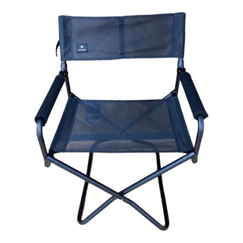 Snow peak (スノーピーク) アウトドアチェア LV-077M-BK ブラック メッシュFDチェア