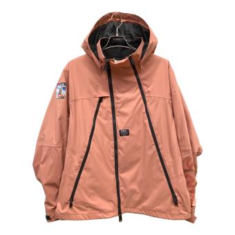 マウンテンロックスター ハルマキジャケット スノーボードウェア(ジャケット) メンズ SIZE L オレンジ