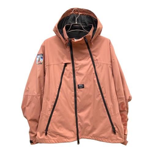 マウンテンロックスター ハルマキジャケット スノーボードウェア(ジャケット) メンズ SIZE L オレンジ