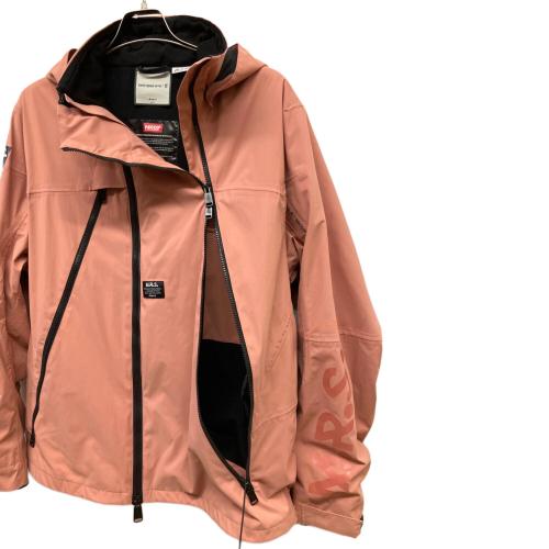 マウンテンロックスター ハルマキジャケット スノーボードウェア(ジャケット) メンズ SIZE L オレンジ