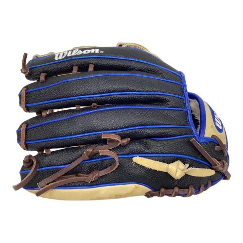 Wilson (ウィルソン)軟式グローブ Wannabe HERO DUAL   ブラック×ベージュ