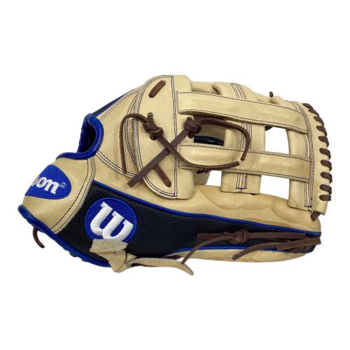 Wilson (ウィルソン)軟式グローブ Wannabe HERO DUAL   ブラック×ベージュ