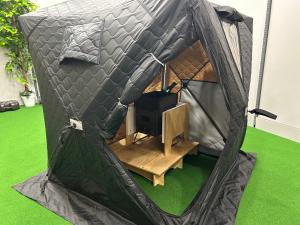 Amber (アンバー) サウナテント  Saunatent Mini　薪ストーブ　ストーブガード付