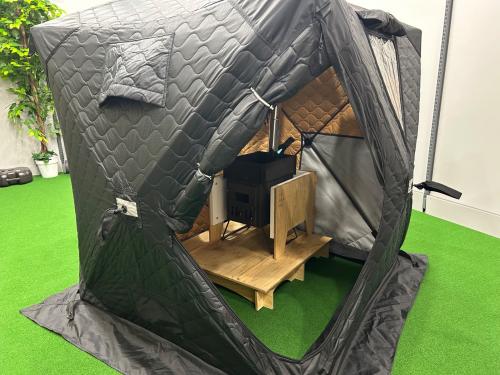 Amber (アンバー) サウナテント  Saunatent Mini　薪ストーブ　ストーブガード付
