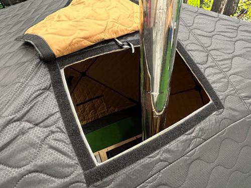 Amber (アンバー) サウナテント  Saunatent Mini　薪ストーブ　ストーブガード付